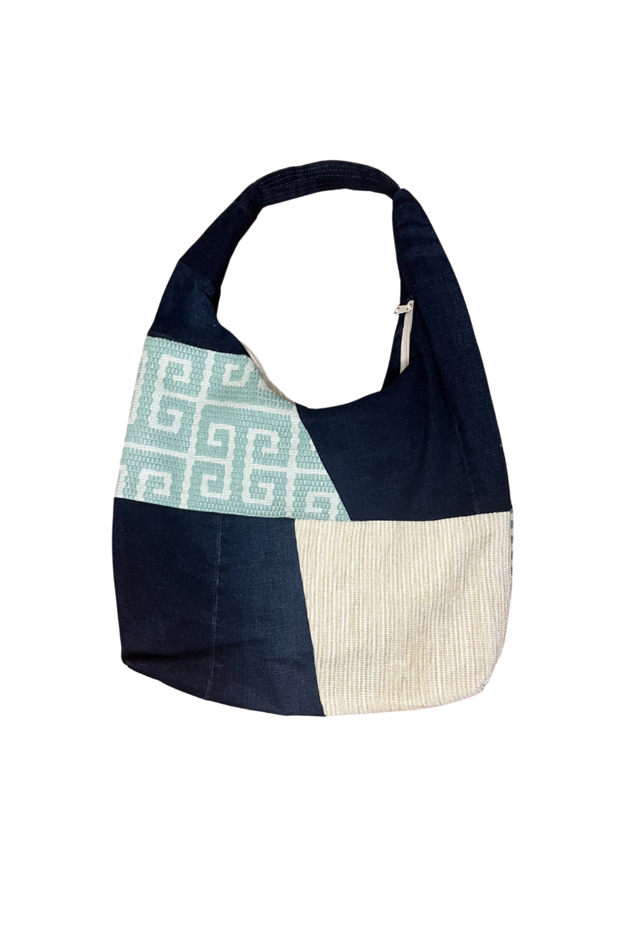 Upholstered Shoulder Tote Bag