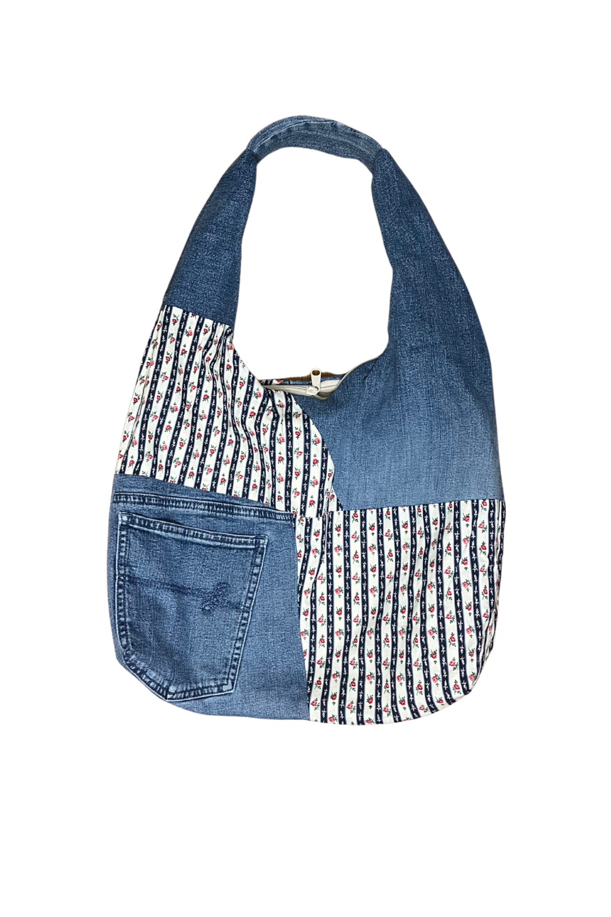 Floral Shoulder Tote Bag