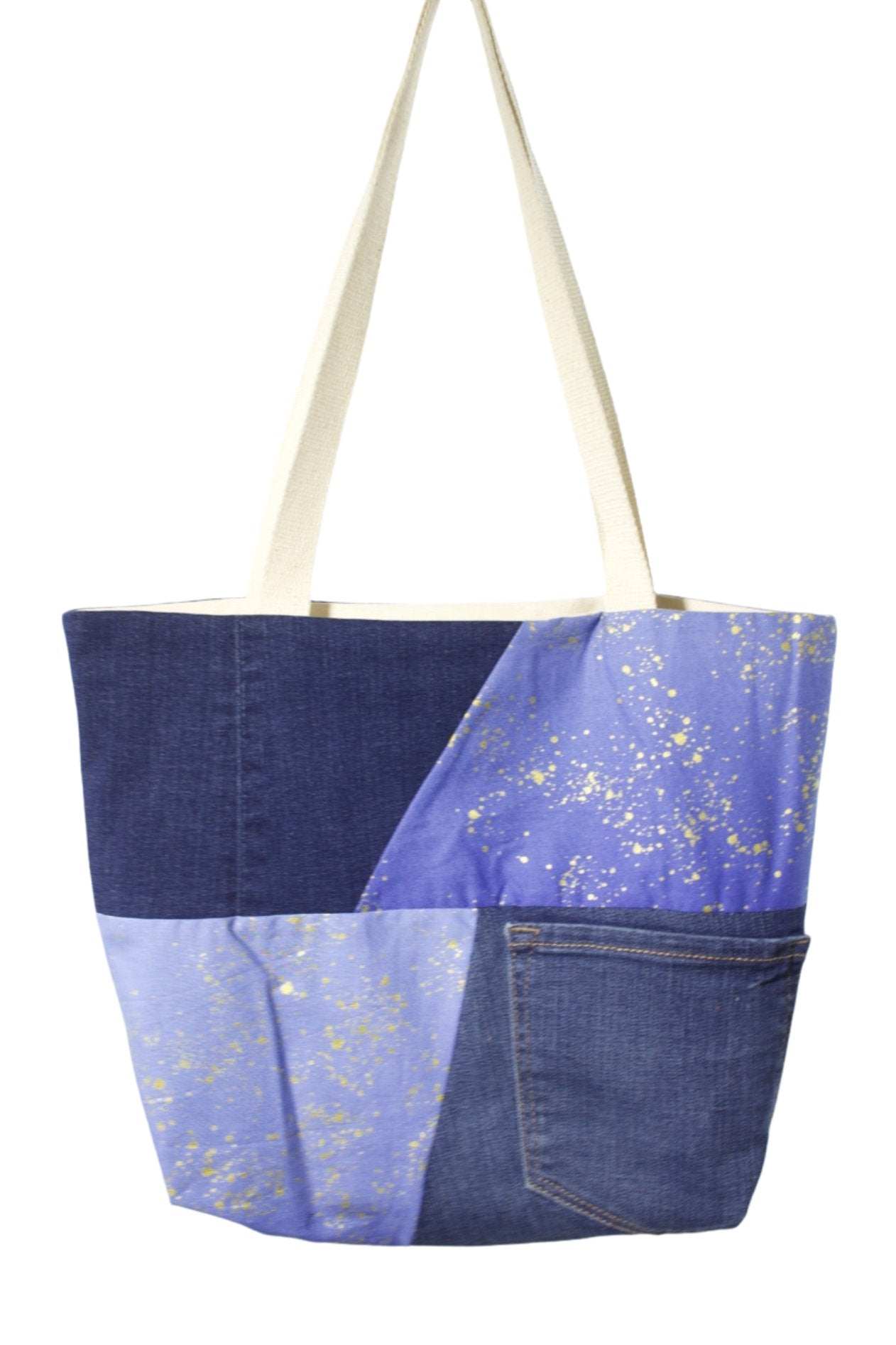Blue & Gold Tote