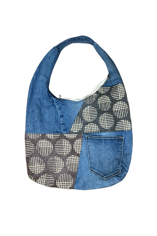 Multicolor Shoulder Tote Bag